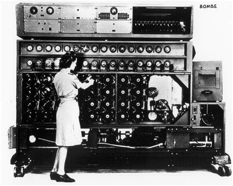World War Ii Pictures In Details Ncr N 530 Bombe Enigma Decryption Machine
