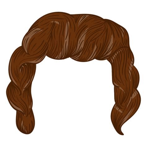 Curly Hair Png Designs For T Shirt And Merch