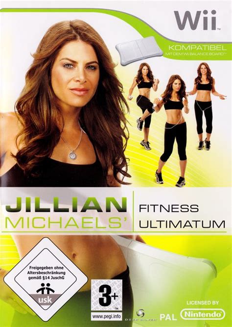 Jillian Michaels Fitness Ultimatum 2009 2008 Wii Box Cover Art