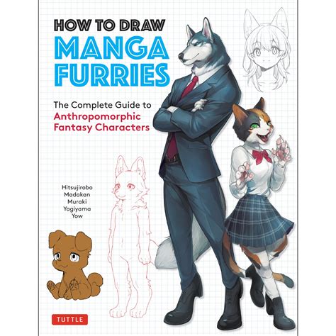 How To Draw Manga Furries 9784805316832 Tuttle Publishing