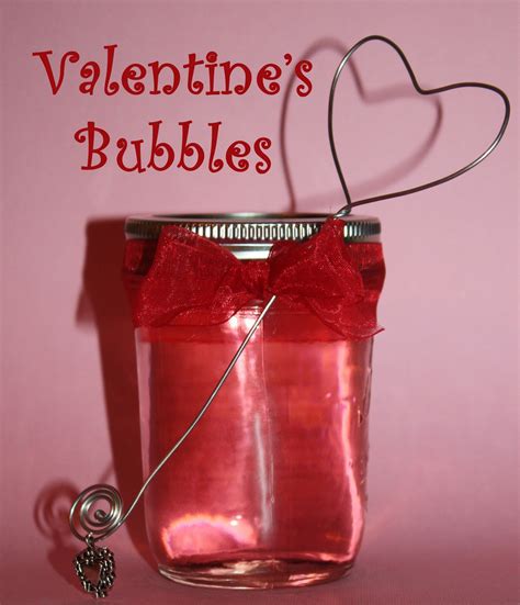 Forget the usual humdrum gifts. Christy Robbins: Valentine's Day Bubbles With A Homemade ...