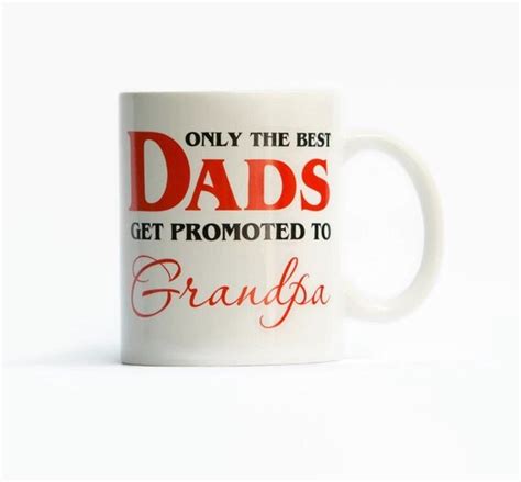 Coffee Mug Grandpa Mug Only The Best Dads Get By Mugdesignstudio