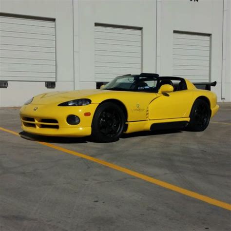 Purchase Used 1995 Dodge Viper Rt10 Custom Roadster 1 And Only In