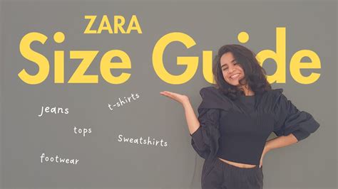 Zara Jean Size Chart
