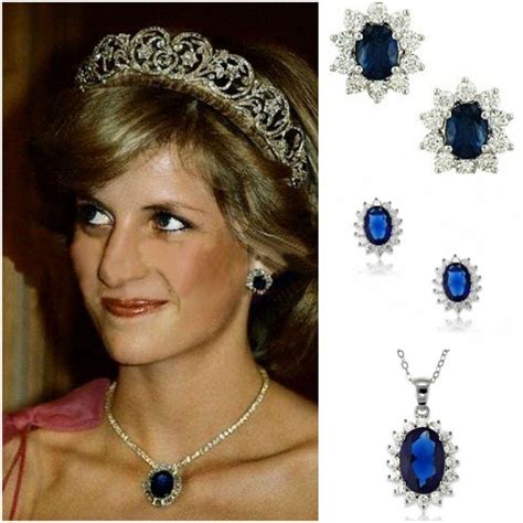 Princess Dianas Sapphire Jewelry Collection Diamond Kate