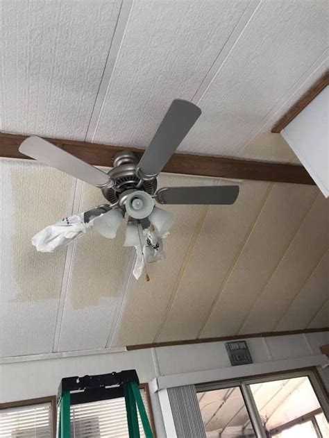 Polycell stain stop is a highly pigmented paint which permanently prevents stains reappearing through paint. How To Paint Mobile Home Ceilings And Cover Water Stains ...
