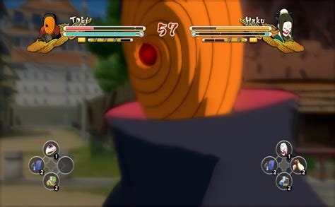 Xbox 360 Akatsuki Tobi Vs Masked Haku Naruto Ultimate