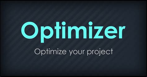 Optimizer Utilities Tools Unity Asset Store