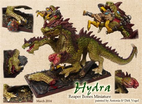 Monday Miniatures Hydra Part 2 Caffeineforge