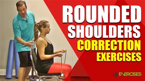 Rounded Shoulders Correction Exercises Youtube