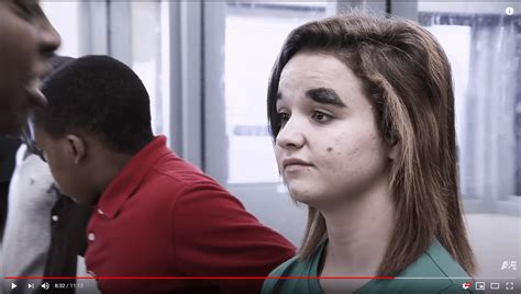 This Girl From Beyond Scared Straight Rawfuleyebrows