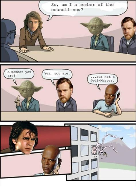 Jedi Council Boardroom Suggestion Know Your Meme