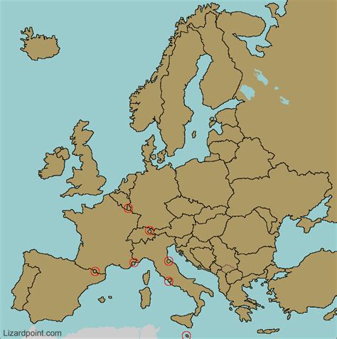 Elgritosagrado11 25 Elegant Map Of Europe Without Country Names Gambaran