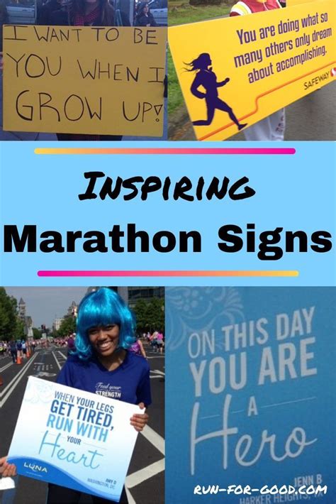 Get Ideas For Inspiring Marathon Signs For Spectators Marathonsigns