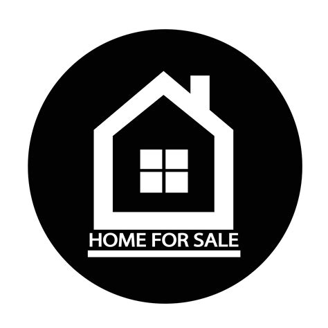 Home For Sale Icon 575518 Vector Art At Vecteezy