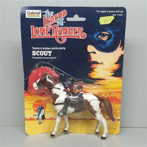 The Legend Of The Lone Ranger Horses By Gabriel 1980 Etsy