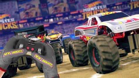 New Bright Rc Monster Trucks Featuring Hot Wheels® Racing 1 Youtube