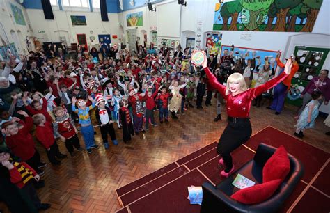 Drag Queens Entertained Primary School Children On World Book Day In A