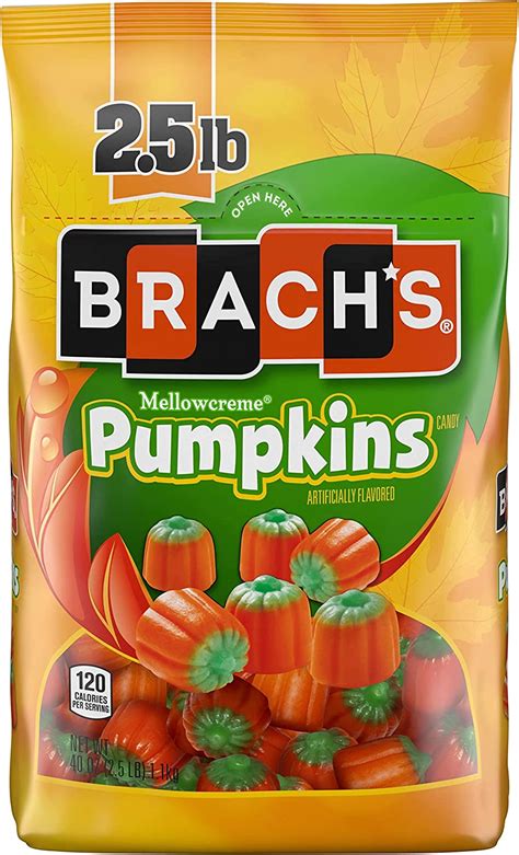 Brachs Mellowcreme Pumpkins 44oz Resealable Bag Uk Grocery