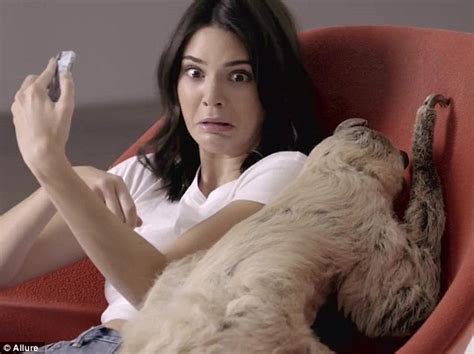 Kendall Jenner Stars In Allure Magazine Video Trying Things She S Never Done Before Daily Mail