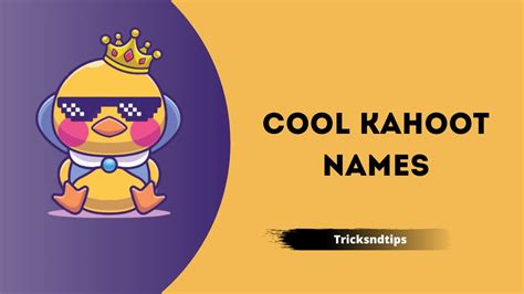 1500 Best Cool Funny Good Kahoot Names In 2022 Tricksndtips