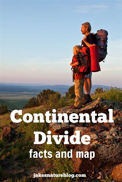 Continental Divide Facts Map And More Jakes Nature Blog