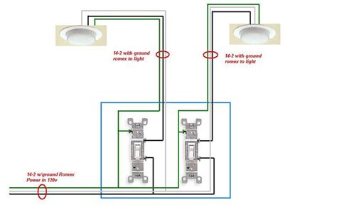 Next, run the wire to the first light fixture, allowing approximately 8 inches of slack in the junction box. change out light switch from single switch to double switch | Need to install 2 Switches to ...