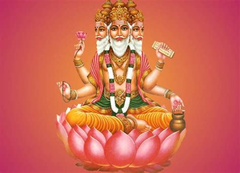 Lord Brahma The Creator Of The Universe In Hindu Mythology।hindu