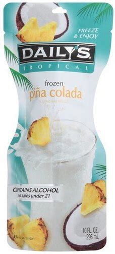 Dailys Pina Colada Frozen Pouch 10oz We Ship The Best Selection