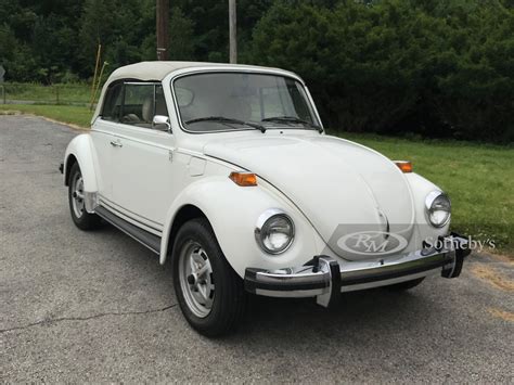1978 Volkswagen Beetle Convertible Auburn Fall 2018 Rm Auctions