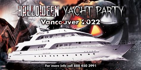 Halloween Yacht Party Vancouver 2022 Magic Charm Tickets Magic