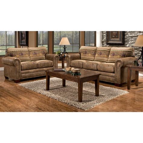 Shop value city furniture today. American Furniture Classics Wild Horses Love Seat - 194301 ...