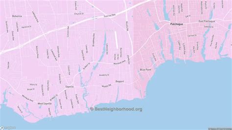 Bayport Ny Political Map Democrat And Republican Areas In Bayport