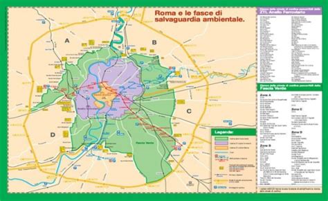 Fascia Verde A Roma La Mappa Interattiva E Dettagliata