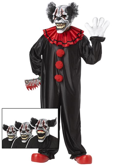 The killer clown join my twitch: Last Laugh Killer Clown Costume - Scary Clown Costumes