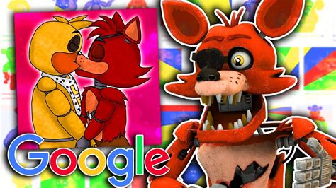 FOXY GOOGLES HIMSELF Chica KISSED Foxy YouTube