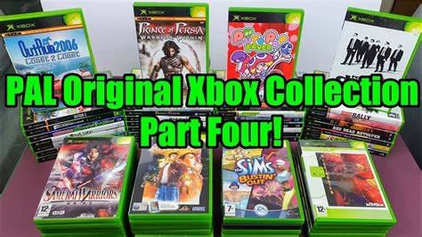 Original Pal Og Xbox Games Collection Part 4