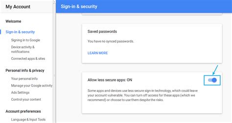 When using less secure authentication mechanisms the safety measures would be the followings. Learn How to Customise Gmail IMAP Port | IMAP Gmail