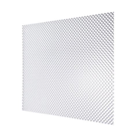 It passes light like a window pane, but because. KSH 2 ft. x 4 ft. Acrylic Clear Premium Prismatic Lighting ...
