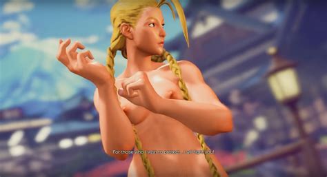 Street Fighter V Cammy Nude Mod Emerges Sankaku Complex