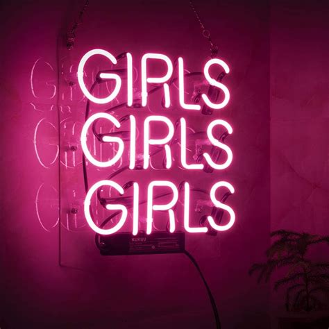 Girls Neon Sign The Best Neon Signs For Decorating Your Home Popsugar Home Uk Photo 5