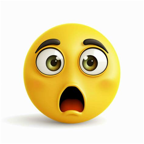 A Emoji With Surprise Face 23457601 Stock Photo At Vecteezy