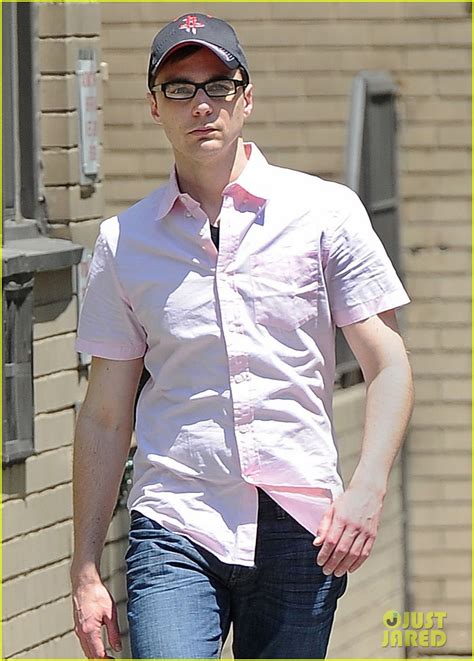Jim Parsons Lunch With Todd Spiewak Photo Jim Parsons Photos Just Jared