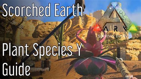 Plant Species Y Guide Ark Scorched Earth Youtube