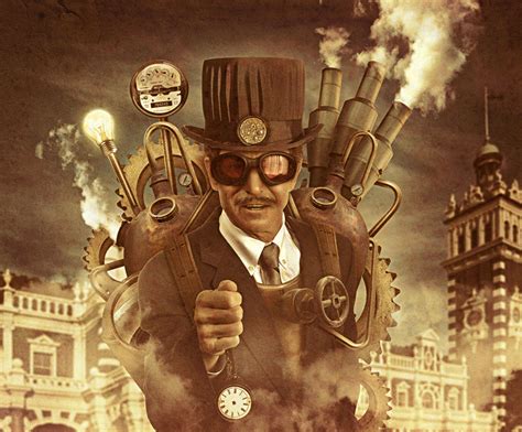 How To Create A Steampunk Style Illustration In Photoshop