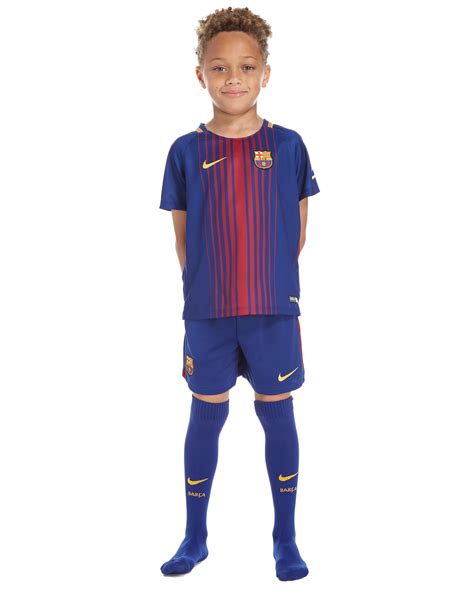 Nike Fc Barcelona 201718 Home Kit Children In Blue For Men Lyst