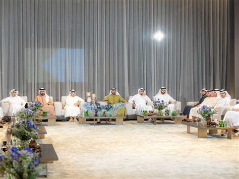 Rashid Bin Humaid Ramadan Majlis Discusses Promotion Of Artificial