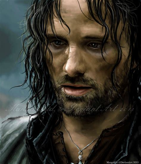 Gilraen bore arathorn ii a son, whom they named aragorn, in t.a. Aragorn by MangaKidArt on DeviantArt