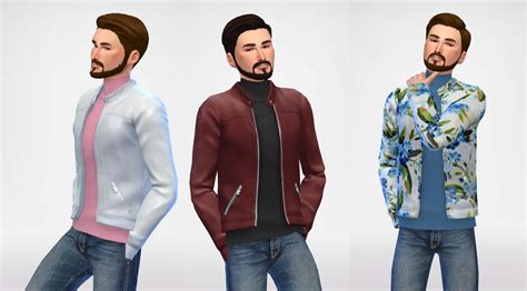Sims 3 Male Jackets