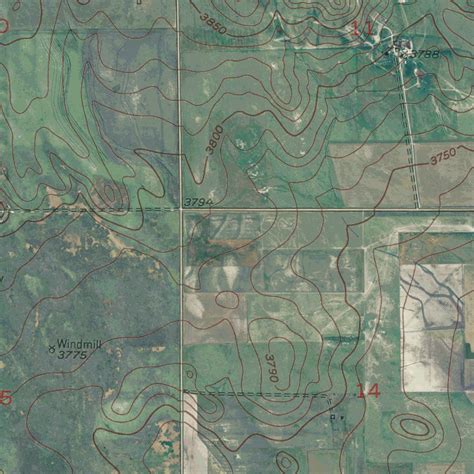 Co Julesburg Reservoir Geochange 1948 2011 Map By Western Michigan